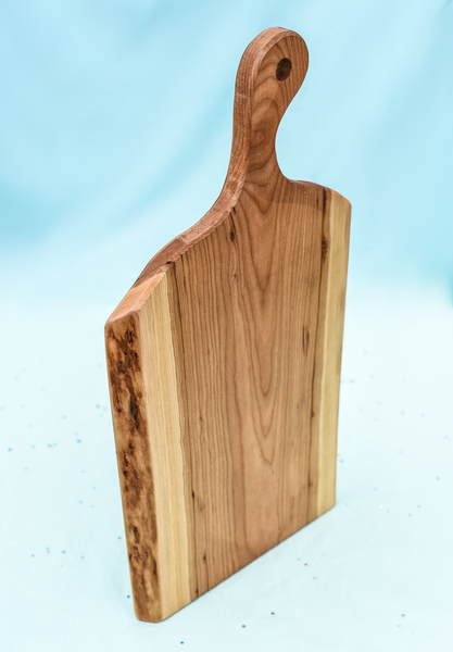 Large Solid Wood Artisan Serving Board $90